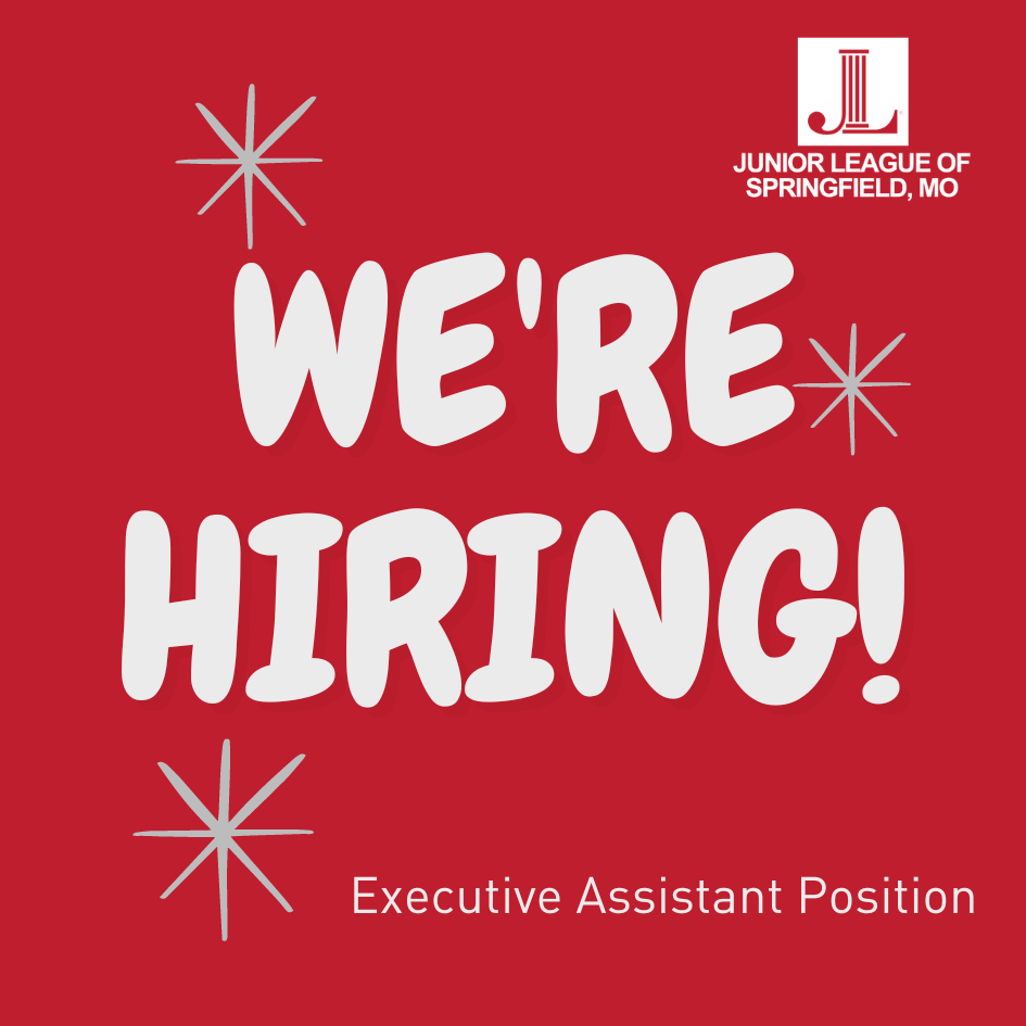We're hiring! Executive Assistant position